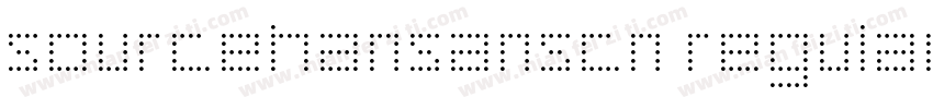 sourcehansanscn regular gbps字体转换